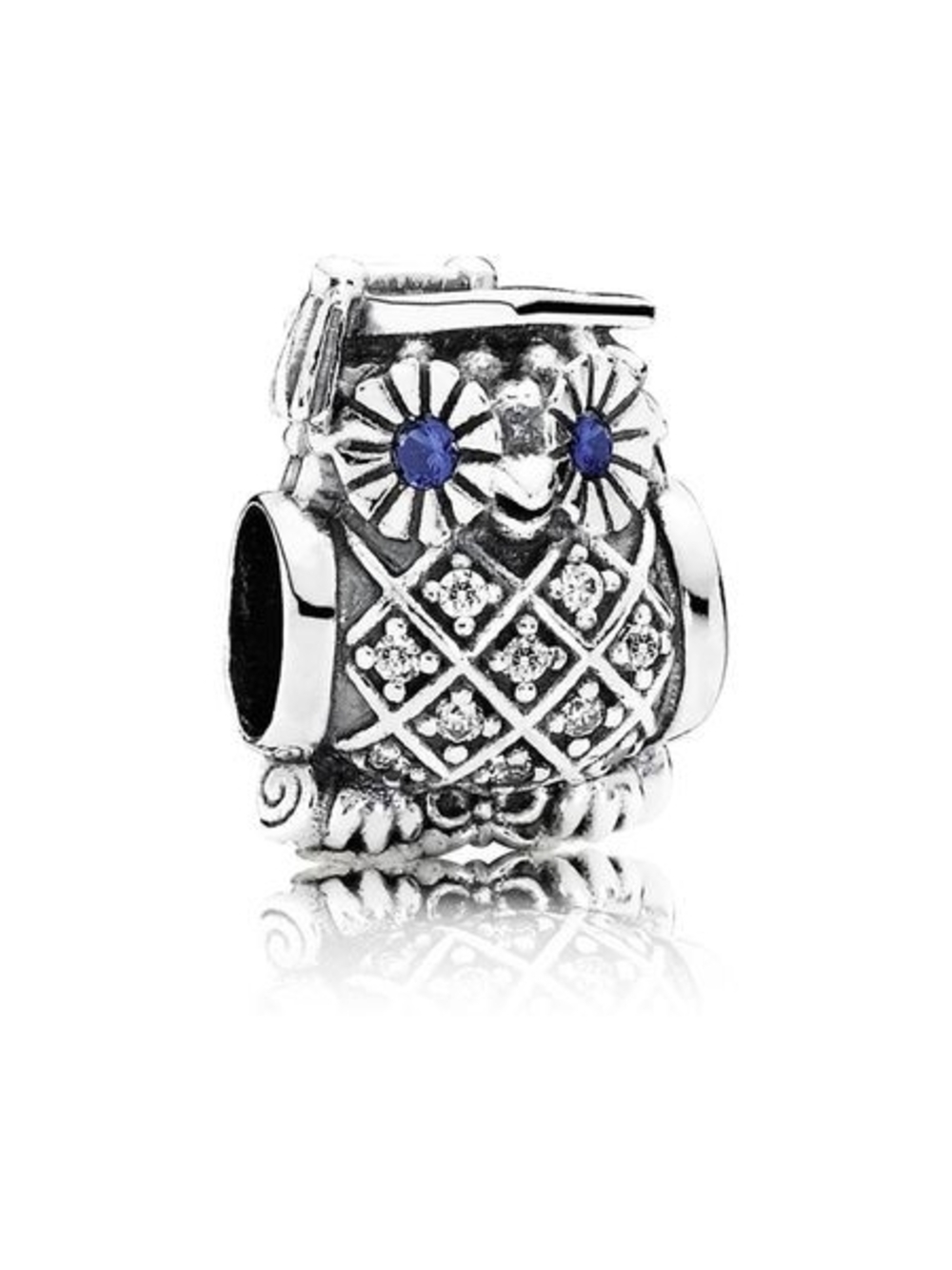🆕️ Retired Pandora Owl Graduation Silver Charm
